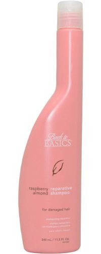 Back to Basics Raspberry Almond Reparative Shampoo 11.5 oz (Pack of 2)
