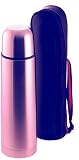 UKayed 18 8 Stainless Steel 0.5l Vacuum Flask With Carry Pouch