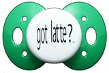 Got Latte? Green Pacifier Binkie