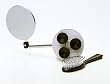 Travel Mirror - Telescoping Suction - 2 X Magnify