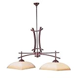 Asiana 2-Light Island Pendant Lamp
