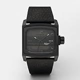 Diesel #DZ1463 Men's Black Ion Plated Rectangular Analog Watch