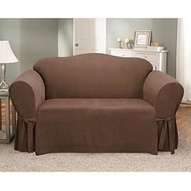 Soft Suede Slipcover by Sure Fit