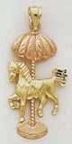 Carousel Horse Charm - D152 - B0002PXYQA