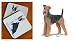 Airedale Terrier Beverage Coaster Set