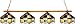 NCAA Missouri Tigers 4-Light Executive Game Table Lamp