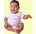 : Gerber Long Sleeve Onesies - White - 2 Pack - 3T & 4T