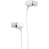 Pyle PIEHIP20W Ultra Slim In-Ear Earbud Stereo Headphones and Microphone for Cell Phone/iPhone 3G/iPod/MP3 Player (White)