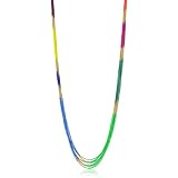 Lee Angel Safina Mixed Colorblock Multi-Chain 