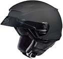 HJC FS-2 MATTE BLACK MOTORCYCLE Open-Face-Helmet