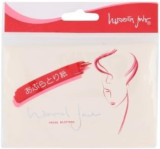 Natural Face Facial Oil Clear Paper Blotters , Facial Blotting Paper, Oil Absorbing Sheets , 100 Pcs By Thaidd