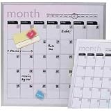 Wall Calender - Magnetic and Dry Erase (White) (14 H x 14 W x .375 D)