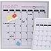 Kitchen & Housewares : Wall Calender - Magnetic and Dry Erase (White) (14'H x 14'W x .375'D)