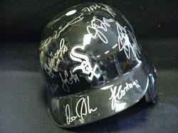 Chicago White Sox(2005 World Series) Autographed Helmet - Autographed MLB Helmets and Hats