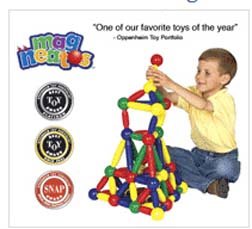 Childrens Toyshop  Toys : Discovery Exclusive Ready Set Learn! Paz's Mighty Magnets Construction Kit
