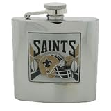 New Orleans Saints Team Logo Hip Flask
