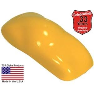 Speed Yellow QUALITY ACRYLIC ENAMEL Car Auto Paint Kit Speed Yellow QUALITY ACRYLIC ENAMEL Car Auto Paint Kit