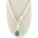 Aqua Quartz Briolette Freshwater Pearl Sterling Silver Lariat Necklace