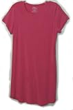 MARRIKAS VISCOSE FROM BAMBOO NIGHTSHIRT 2X-LARGE POMEGRANATE (20)
