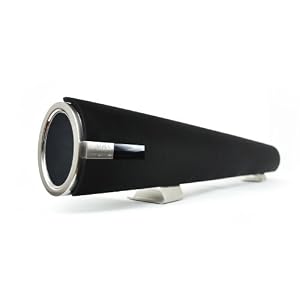 Aura Sound Aura 2.0 Powered Sound Bar (Black Gloss, Single)
