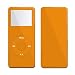 Solid State Orange - Apple iPod nano 1G (1st Generation) 1GB/ 2GB/ 4GB Protector Skin Decals - Faceplates