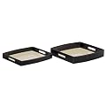Neu Home Jute Set of 2 Trays