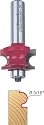 Freud 80-124 3/16-Inch Radius Traditional Beading Router Bit with 1/2-Inch Shank