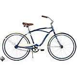 26'' Huffy Men's Cranbrook Cruiser/Comfort Bike, Dark Blue