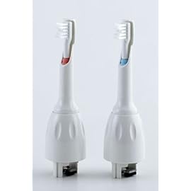 PHILIPS sonicare アドバンス用 ウルトラコンパクト 替えブラシ2本セット (5列) HX4012  青/赤