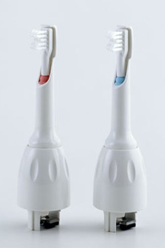 PHILIPS sonicare アドバンス用 ウルトラコンパクト 替えブラシ2本セット (5列) HX4012  青/赤