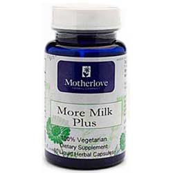 Motherlove Herbal More Milk Plus Vegetarian Capsules