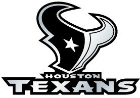 Houston Texans Silver Auto Emblem