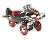 Classic Shark Nosed Pedal Plane Tricycle