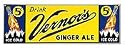 Vernor's Ginger Ale Porcelain Sign