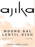 Ajika Moong Dal (Lentil) with Spices -8 oz. 6 Packages