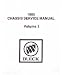 1985 BUICK GRAND NATIONAL SOMERSET Service Manual Book