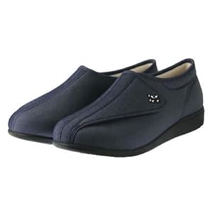 【クリックで詳細表示】快歩主義 L011 ネイビーデニム KS20525 23.5 3E