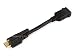 Monoprice 6-inch 28AWG High Speed HDMI Male to Female Port Saver w/ Lock - Black