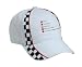HUG MY ENGLISH SPRINGER SPANIEL CHECKLIST Adult White Racing Checker Hat / Cap