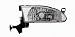 1998-2000 Toyota Corolla Composite Headlight Assembly RH (passenger's side) 20-5219-00