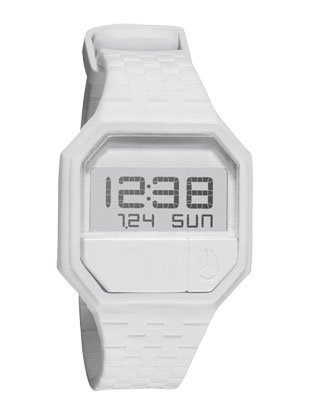 Nixon Rubber Re-Run Watch White, One Size