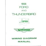 1956 FORD Full Line Wiring Diagrams Schematics by Ford