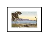 Spectacular California Golf Pre-Matted Print, 11