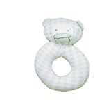 Under The Nile Monkey Ring, Blue Gingham by Under the Nile