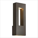 Two-Light 16-Inch Outdoor Wall Light
