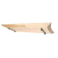 Atlas Zen Shelf Kit - Birch/ Silvertone (24x6")
