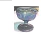 Imperial Blue Carnival Glass Mini Goblet Anaheim 1969
