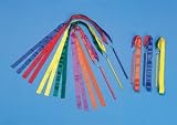 Multi Colored Ribbon Wands, Pack of 6