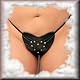 Online Sexy y2Diva Leather Studded Heart G-String in Queen Plus Size Before It’s Too Late