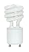 Satco S8201 9 Watt (40 Watt) 500 Lumens Mini Spiral CFL Soft White 2700K GU24 Base Light Bulb